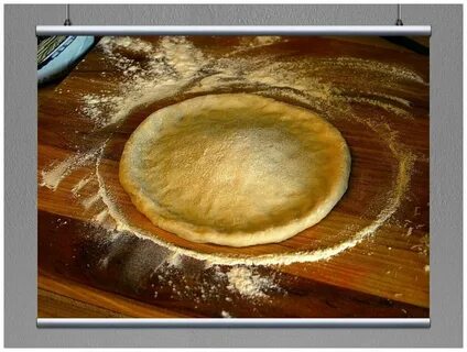 Тесто для пиццы с медом