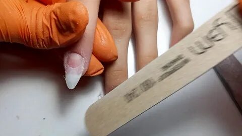 Наращивание ногтей на типсах для начинающих