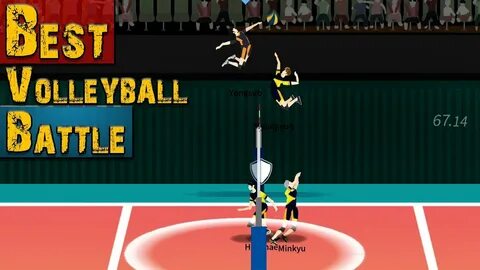 Volleyball battle
