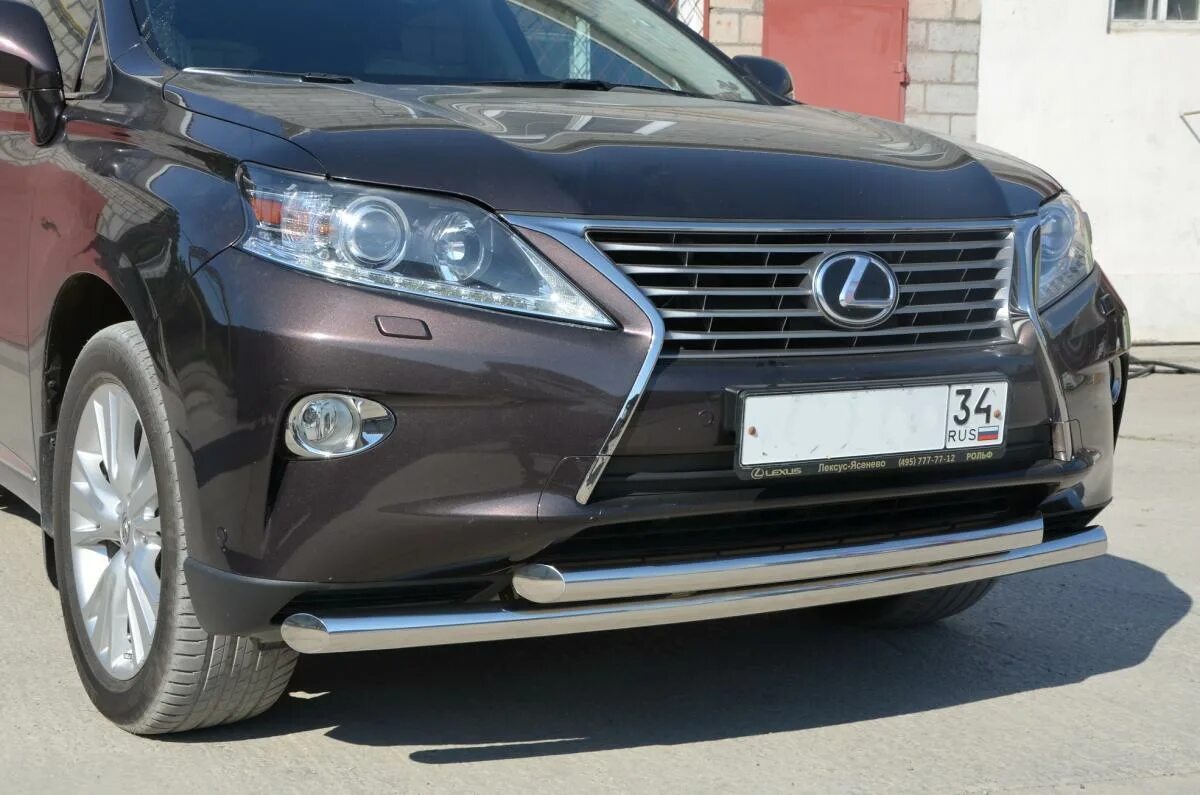 Бампер lexus rx. Защита бампера на Lexus rx350. Защита переднего бампера Лексус rx350. Защита бампера Lexus rx350 2012. Защита переднего бампера Лексус РХ 270.