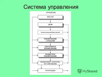 Бюджетное управление организацией