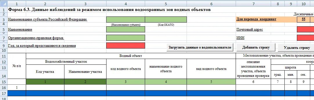 Данное наблюдение другими. Сведения о состоянии водоохранных зон водных объектов. График слежения за документами. Сведения о водопользователе пример. Формы 6.1 6.2 6.3 о наблюдении за водными объектами.