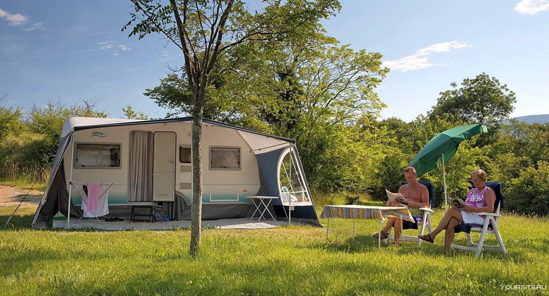 Автокемпинг во Франции. Camping Ardeche. "Camp.2050" кемпинг. Современный кемпинг. Включи camping