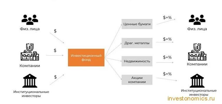 Ооо ук фонд. Паевые инвестиционные фонды. Фонд инвестиций. Схема паевого инвестиционного фонда. Инвестиционный фонд предприятия.