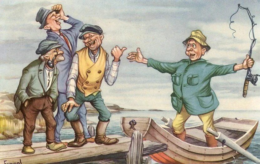Дом друзей рыбалка. Рыбалка иллюстрация. Рыбак иллюстрация. Картины о рыбалке и рыбаках. Прикольные рисунки на тему рыбалки.