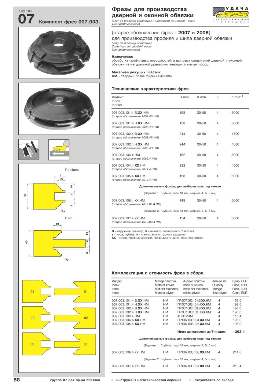 0s. фреза концевая gm-2e-d4. 5. наружные диаметры фрез. фреза под паз 4 мм диаметр хвостовика 6 мм.