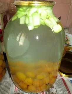 Компот из кабачков с соком
