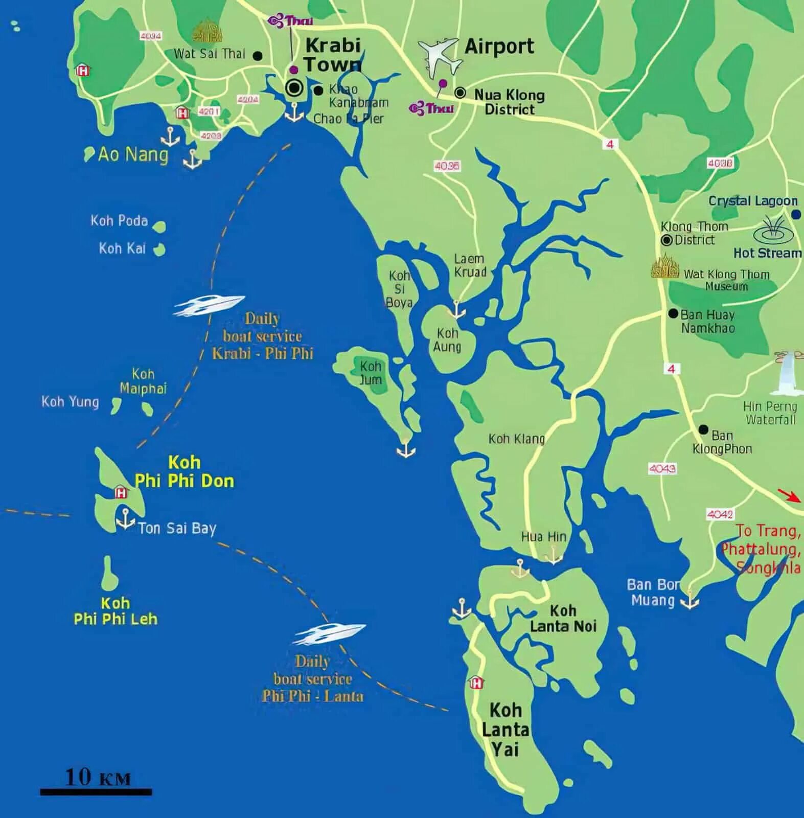 Пхукет и Краби на карте. Аэропорт Краби на карте Тайланда. Провинция Краби на карте. Остров Краби на карте. Расстояние краби