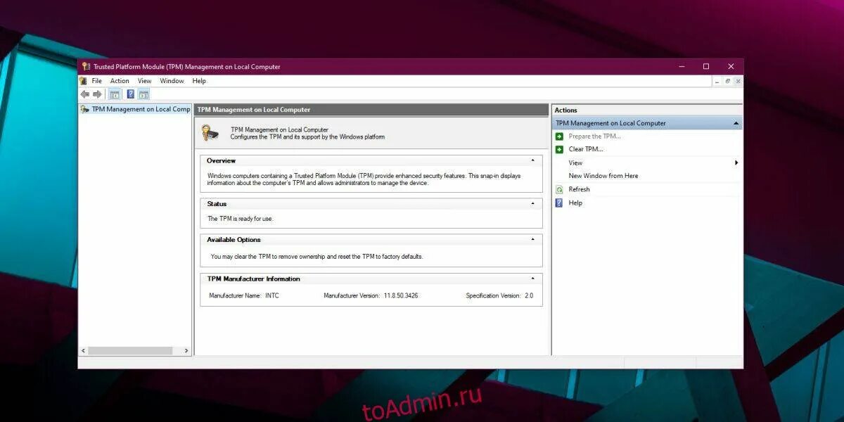 Clear tpm. TPM Windows. Доверенный платформенный модуль 2.0 Windows 11. Windows trusted platform Module (TPM) Management. Доверенный платформенный модуль 2.0 как установить.