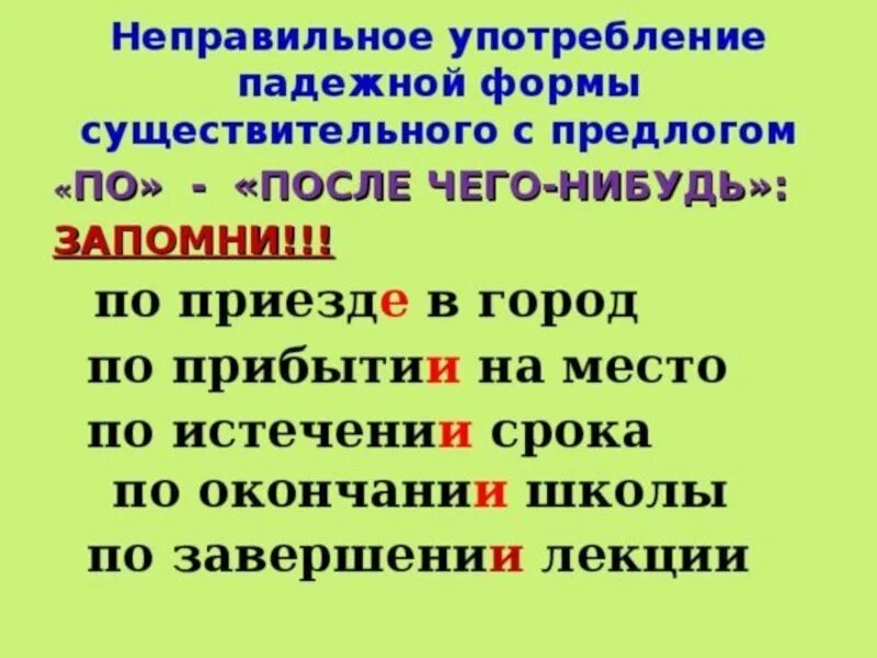 По приезде по прибытии по окончании. По окончании по приезде. Правописание предлогов с существительными. Правописание существительного с предлогом. По приезде предлог.