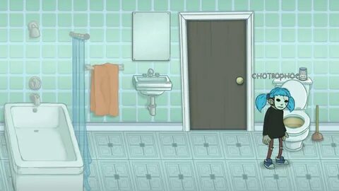 Meet in the bathroom