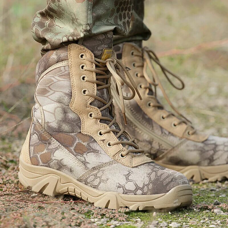 Военные ботинки тактические. Ботинки Tactical Military Style. Camouflage Waterproof Winter Tactical Military Boots. Тактические ботинки цвет питон. Ботинки тактические Тритон мужские.
