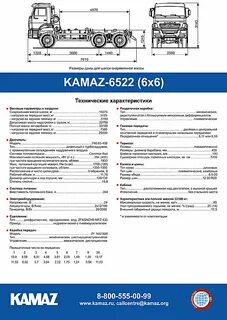 Камаз технические характеристики