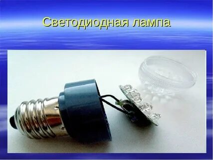 Лампы будущего светодиоды 7 класс технология