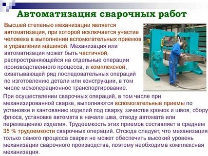 Механизации вакансии