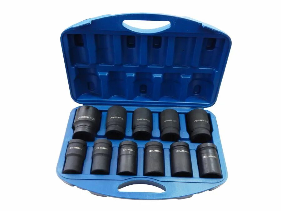 Набор ударных головок дело техник. Набор ударных головок Forsage 1/2. Набор ударных головок Ликота. Набор ударных головок 1/2 для гайковерта дело техники. Набор ударных головок Torx e 1/2.