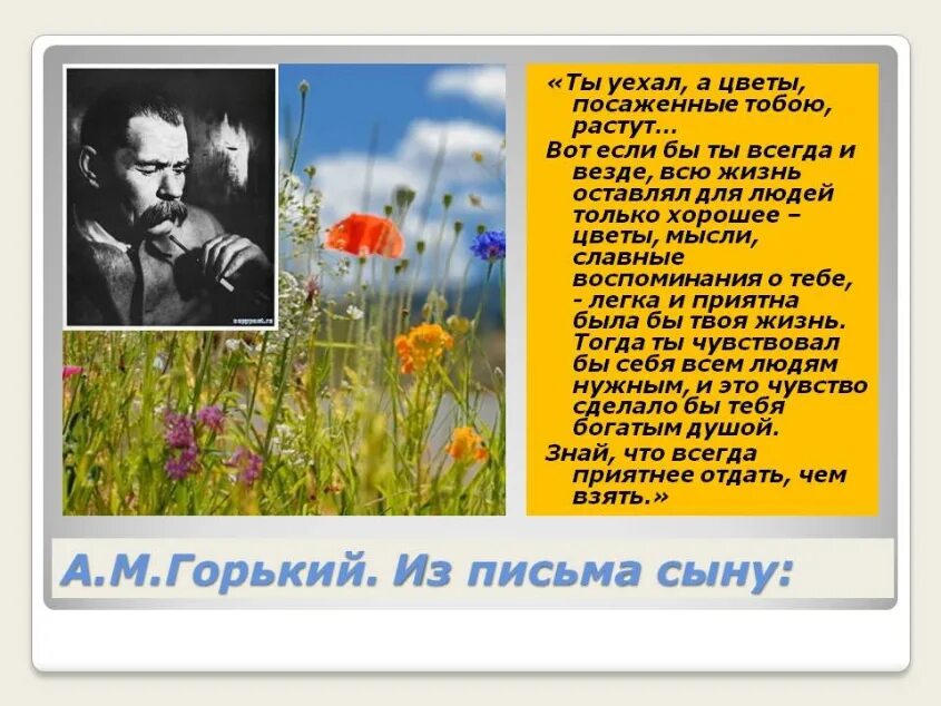 Ты уехал а цветы посаженные тобою растут. Письмо Горького сыну ты уехал а цветы посаженные тобой. Цветы посаженные тобою. Письмо Горького сыну. Песня посадим цветы