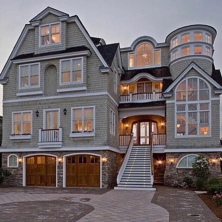 Image result for million dollar beach house Beach house exterior, House styles, 