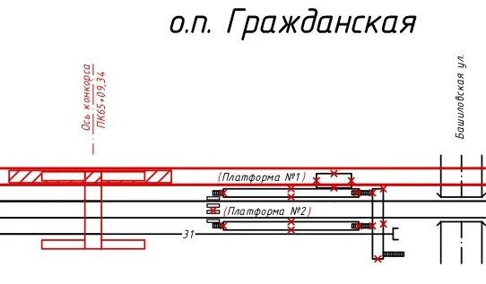 Перенос платформы Гражданская схема. Платформа красный Балтиец схема. Платформа МЦД красный Балтиец. Платформа Гражданская МЦД 2.