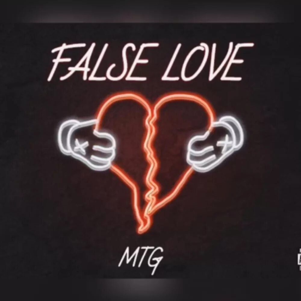 False love. Love "false start". End of false Love.