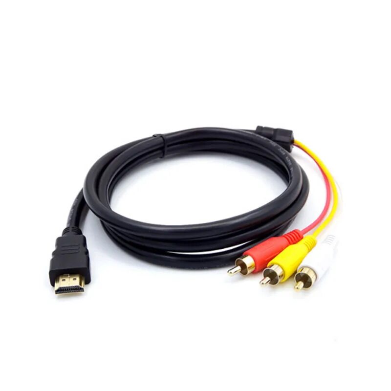 Переходник HDMI RCA тюльпан ДНС. Кабель видео переходник HDMI 3x RCA av тюльпаны. Шнур RCA HDMI. Кабель HDMI на 3rca 1.5м.