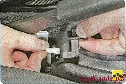 Гранта горит лампочка ручника