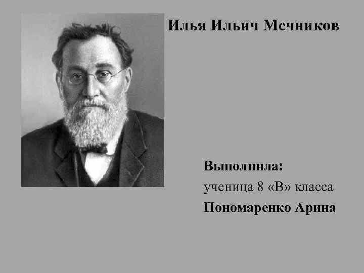 Имена великих мечников. (1845-1916). Мечников. Мечников за что получил нобелевскую премию. Ученые 20 века.