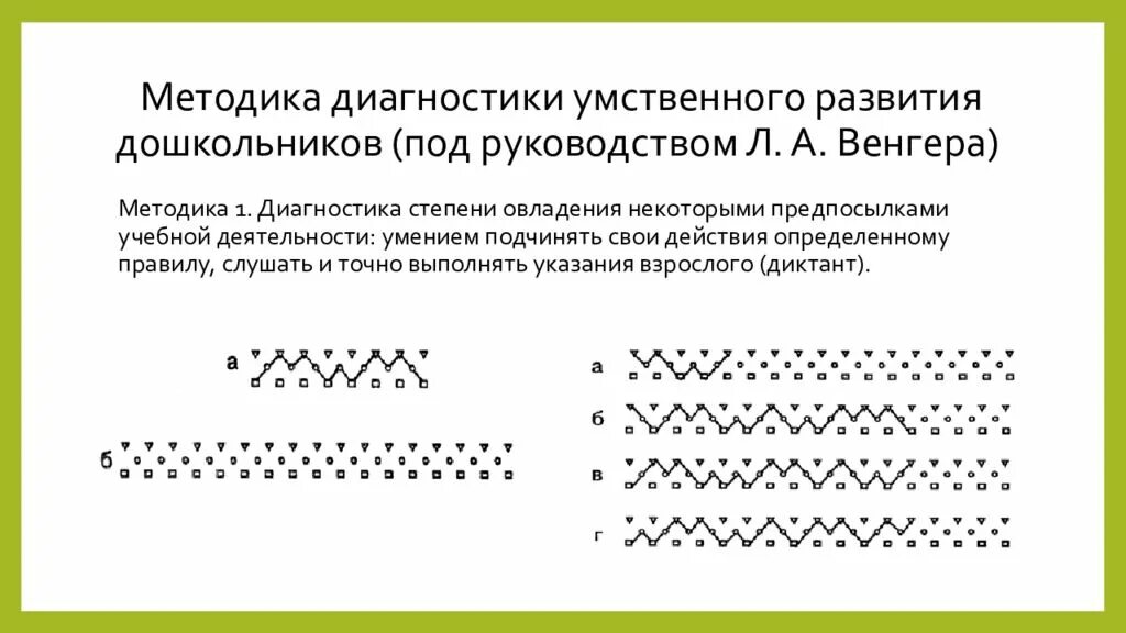 Методика Венгера для дошкольников. Венгер диагностика умственного развития дошкольников. Диагностические методики по умственному развитию дошкольников. Методика диагностики интеллектуального развития л. а. Венгера..