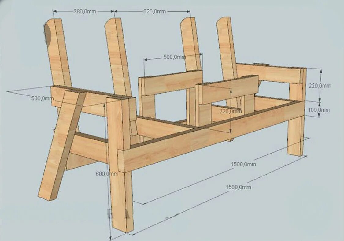 Как поставить 2 стула. Садовая скамейка со столиком чертеж. Скамейка со столиком чертеж деревянная. Деревянная лавочка со столиком чертеж. Лавочка Садовая со столиком чертеж.