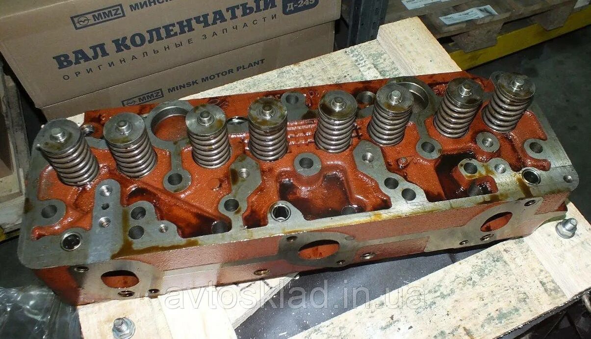 Головка блока мтз д 240. Головка блока мтз 82. гбц д-240 в сб с клапанами. штифт 240-1002046 головки блока (ммз).