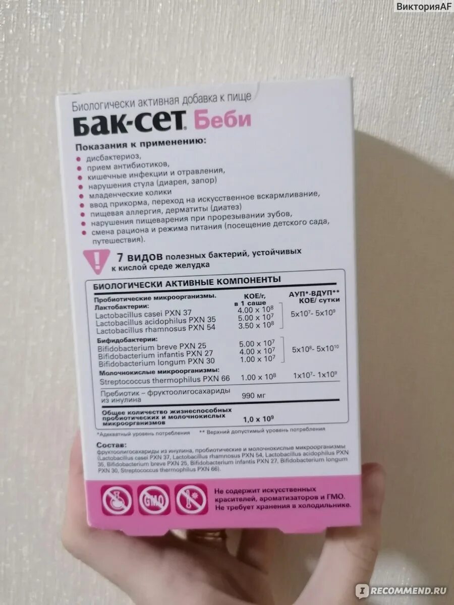 Сколько дней пьют баксет
