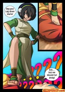 Avatar the Last Airbender - The Foot Fetish - Toph Bei Fong doing Footjob x...