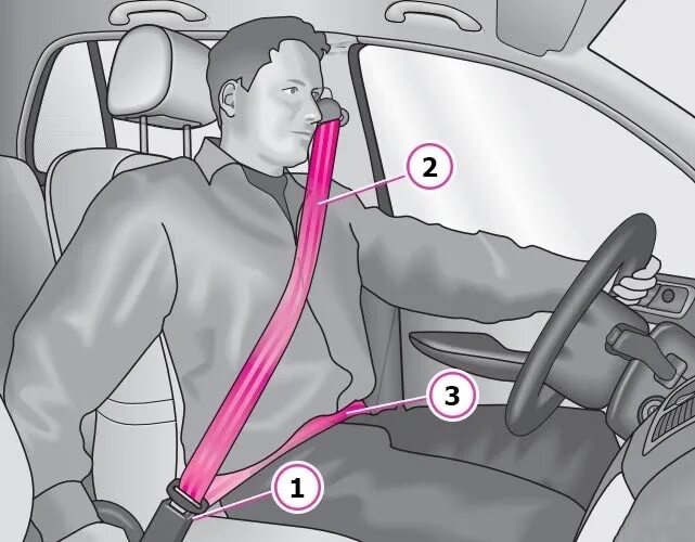 Ремнями безопасности должны быть оборудованы. Ремень безопасности в авто. Трехточечные ремни безопасности. Пристегнутый ремень безопасности. Как правильно пристегивать ремень безопасности.