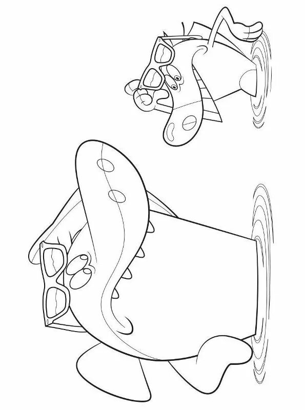 Зиг и Шарко разукрашка. Раскраска зиг и Шарко. Зик и Шарко.