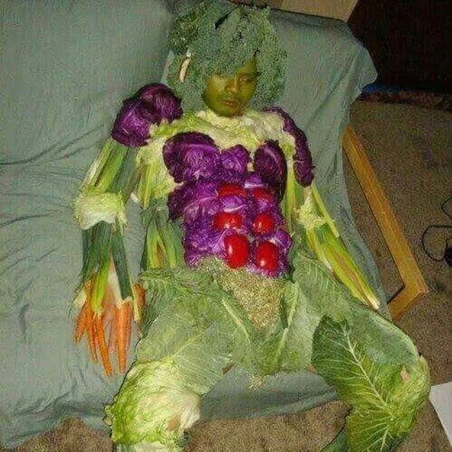 А то будешь как овощ. А то будешь как овощ