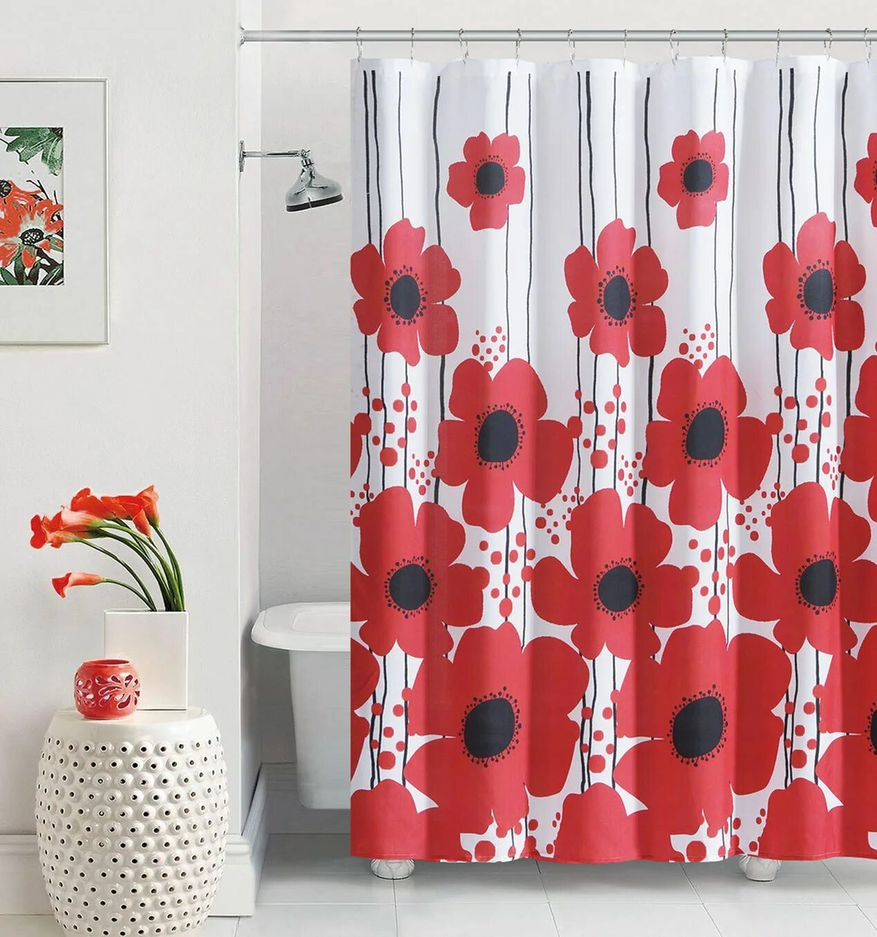 Магазины штор для ванной. Штора для ванной комнаты «Shower Curtain» 3d. Шторка для душа Shower Curtain f-b20y. Красная штора для ванной. Шторка для ванной красная.