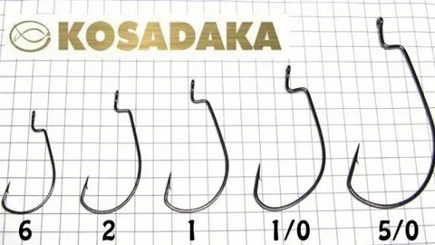 Какой размер офсетного крючка на приманку