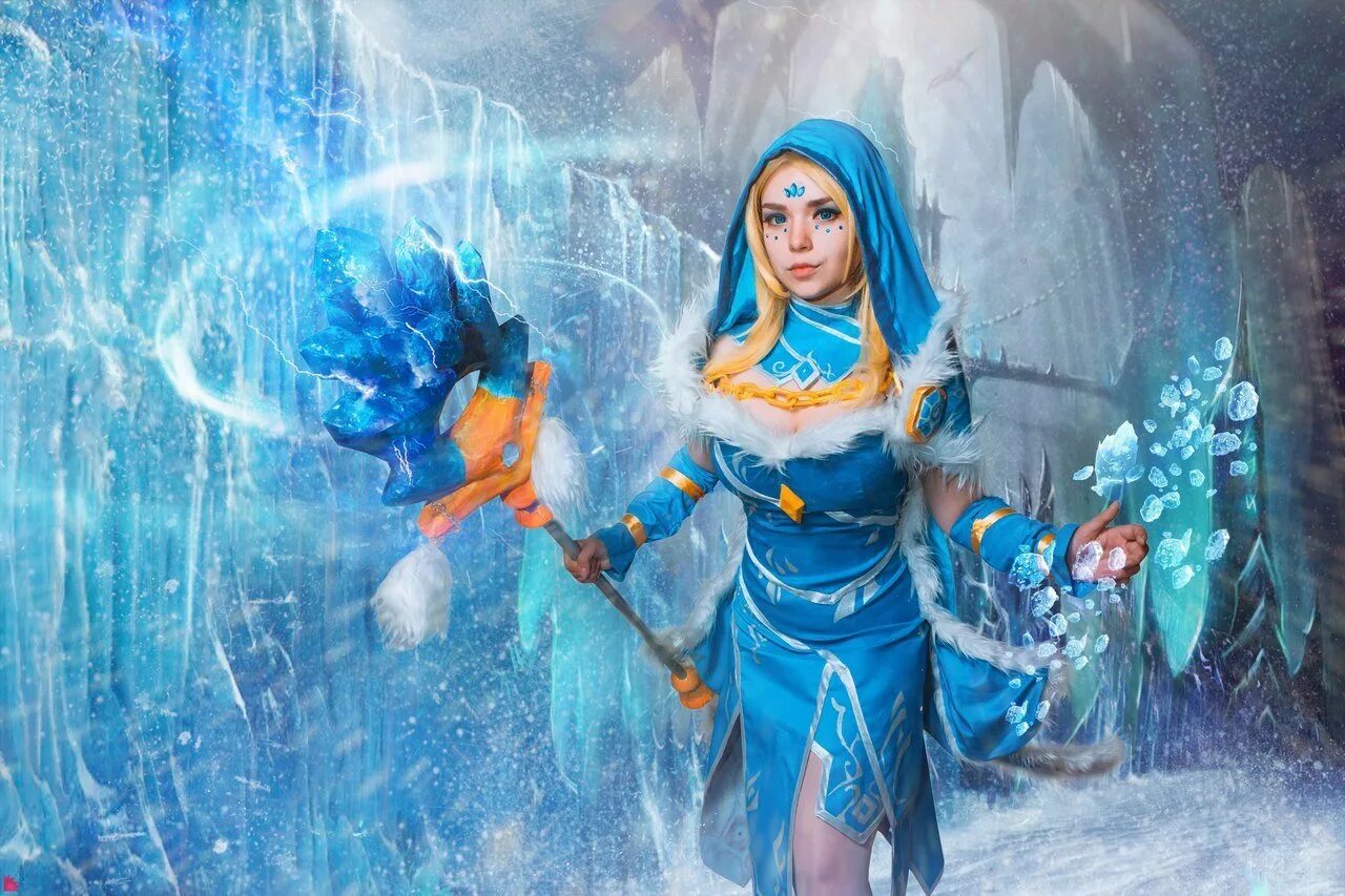 Crystal Maiden Dota 2. Цм дота 2 модель. Кристал мейден арт.