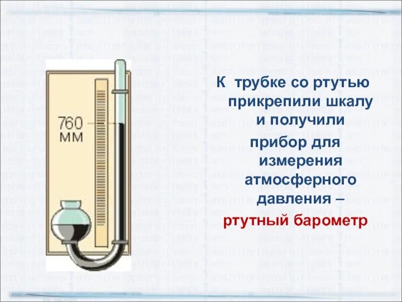 Масса колбы со ртутью. Ртутный барометр опыт Торричелли. Прибор для измерения атмосферного давления опыт Торричелли. Физика 7 класс измерение атмосферного давления опыт Торричелли. Жидкостный барометр опыт Торричелли.