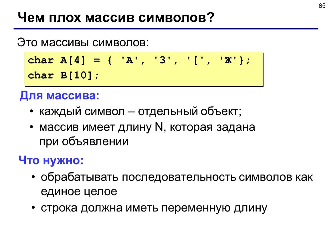 Массив символов. Массив символьных строк. Строка это массив символов. Массив Char в си.