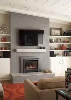 43 Lovely Fireplace Living Rooms Decorations Ideas