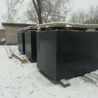 Бетонный септик тверь