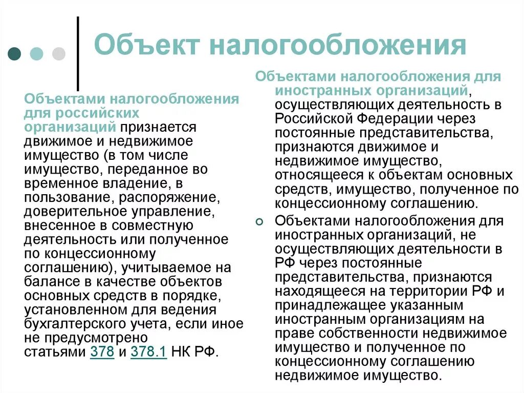 Объектами налогообложения для российских организаций признается. Объектом налогообложения налогом на имущество организаций является:. Объекты обложения налогом на имущество юридических лиц. Объект налогообложения иностранных организаций.