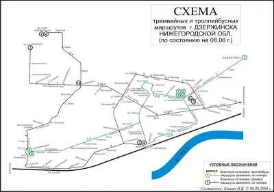 Карта автобусов дзержинск нижегородская область транспорт