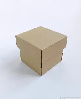 Коробка картонная куб
