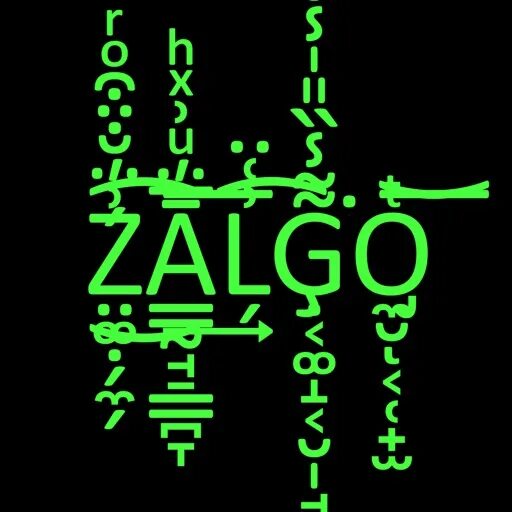 Zalgo text. Шрифт залго. zalgo generator. символы зальго.