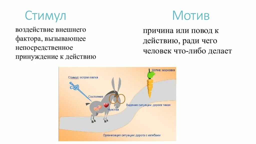 Стимул это воздействие. Стимул. Мотив и стимул. Стимул и мотивация кролик. Мотив стимул мотивация стимулирование.