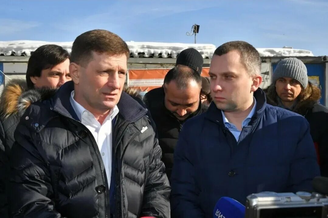 Фургал в Комсомольске на Амуре. Губернатор Хабаровского края 2020.
