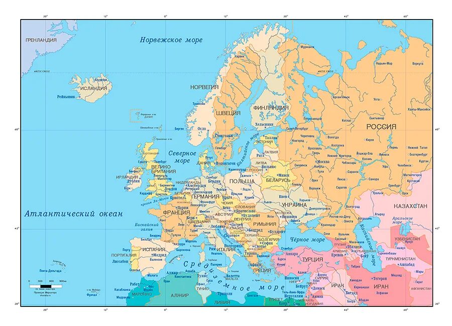 Города света карта. Европа (часть света). Европа часть света на карте. Политическая карта Европы. Карта - Европа.