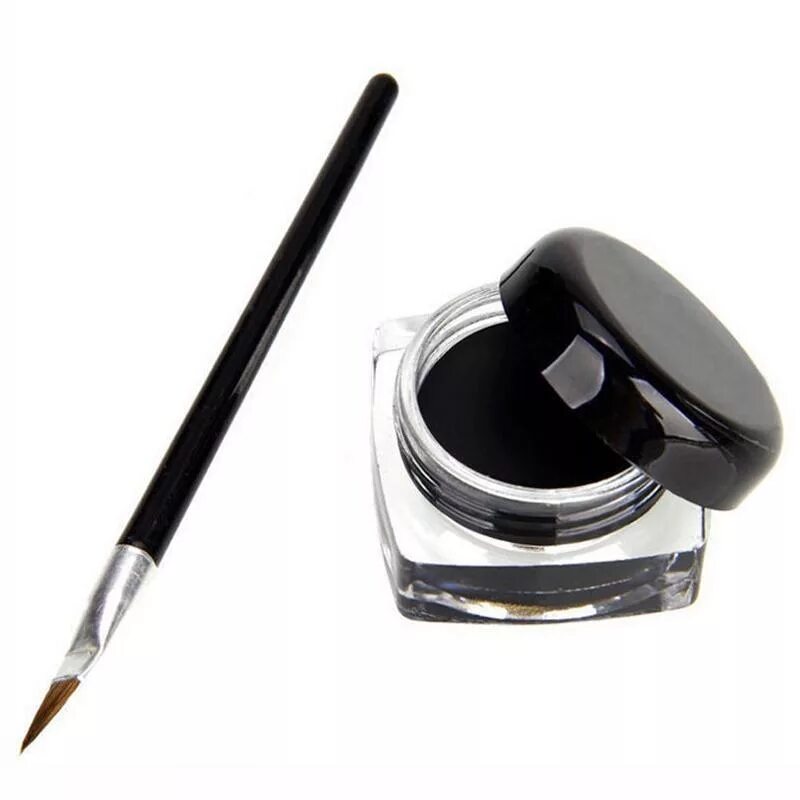 Гелевая подводка отзывы. Gel eyeliner pencil waterproof. кисть для глаз гелевая gel eyeliner brush. eyeliner gel waterproof 01. водостойкая гелевая подводка для глаз.